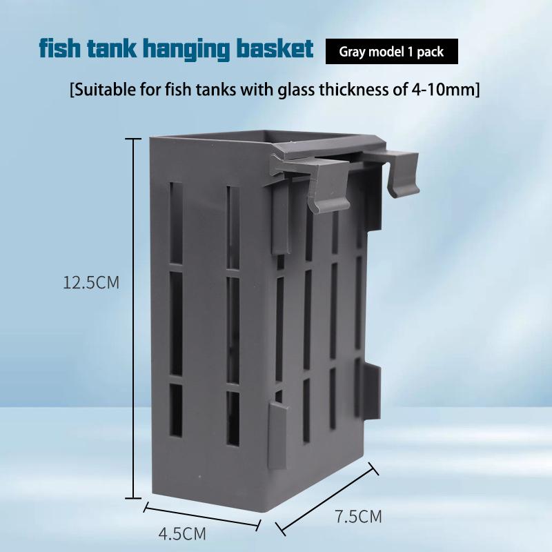 Practical Hydroponic Basket Aquarium Plant Holder Aquatic Planter Classic Rimmed Tank Hangings Tanks Aquascape Decorations