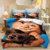 Anime Cover Set Bedding Comforter Sets King Size 3D Children'S Bedding Set,3D Printed Duvet Cover 3pcs Microfiber Bedroom Decor