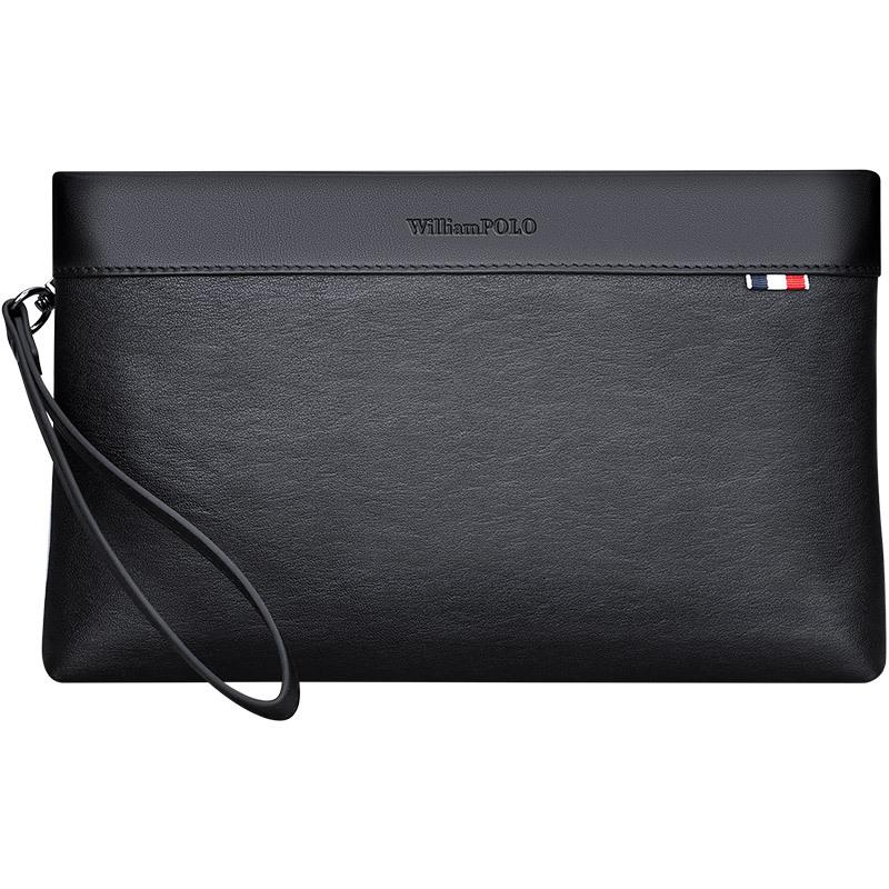 The first layer of cowhide soft new men s handbag men s large-capacity clutch bag casual men s clutch bag