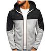 Spring And Autumn Men'S Hoodie Zipper Multi Pocket Hoodie Men'S Sports Thick Bottom Coat Versatile Fashion Casual Coat