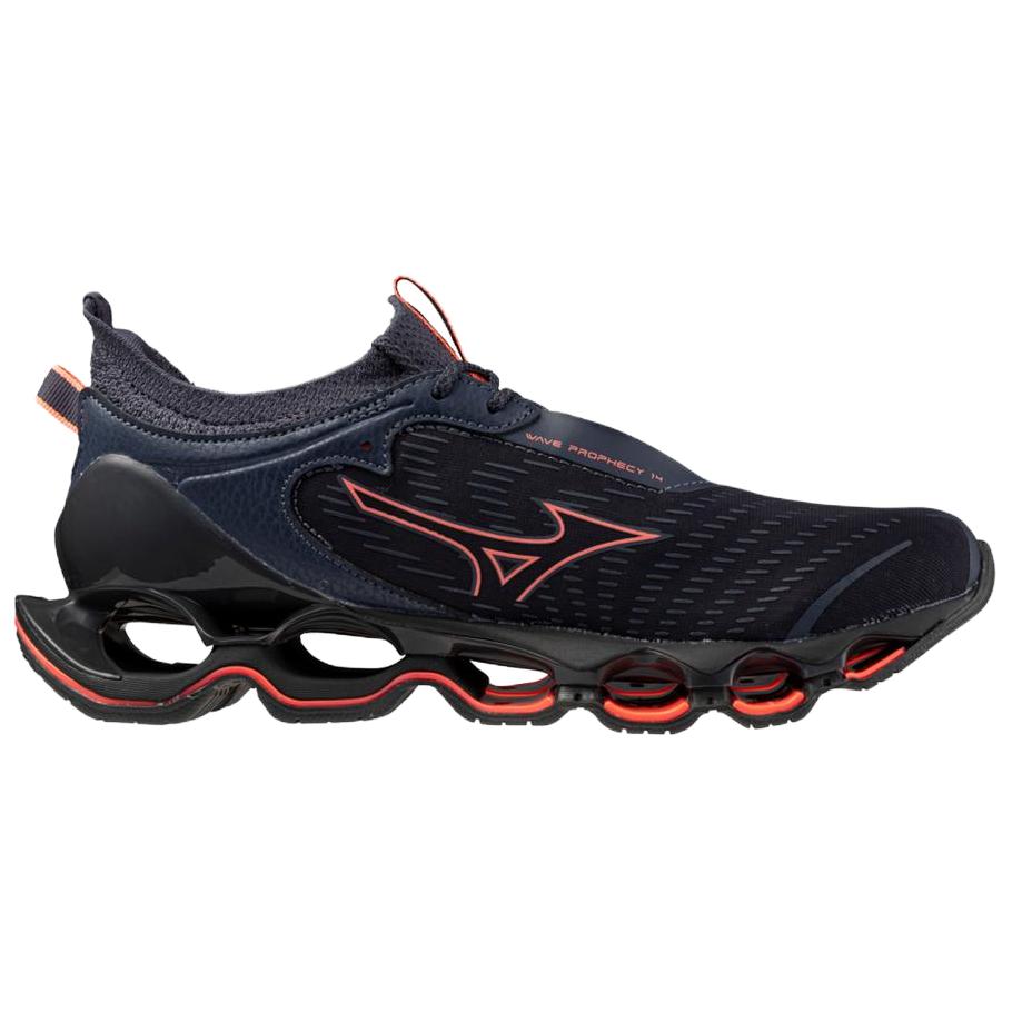 Mizuno Wave Prophecy 14 Comfortable Versatile Cushioning Support Running Shoes Women sneaker Black 411505-9W19