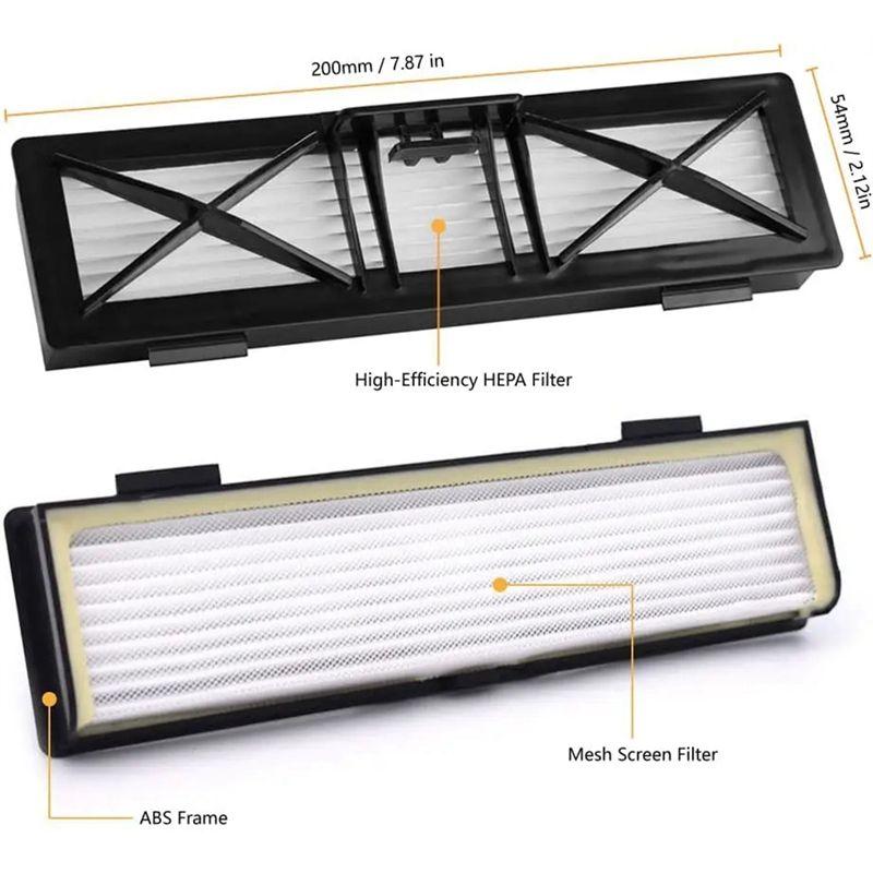 AEE4-Ersättningsfilter för Neato Botvac Connected-serien D3 D4 D5 D6 D7 D8 D9 D10 och Botvac D-serien D75 D80 D85