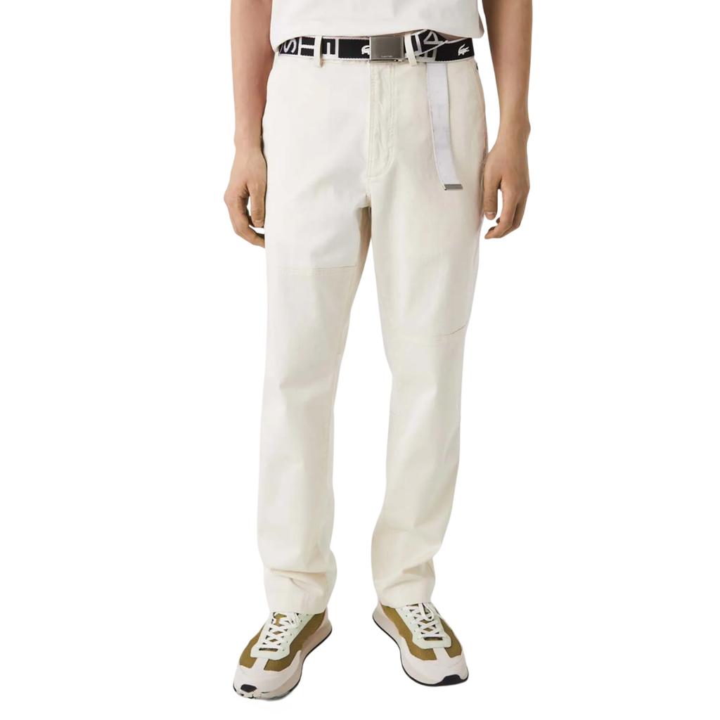 Lacoste Men's Live Heritage Organic Cotton Patchwork Trousers