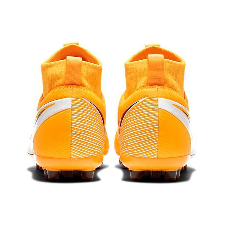 Nike Mercurial Superfly 7 Comfortable Versatile Non-Slip Shock Absorbing Durable Mid-Top Kids Soccer Shoes Kids Soccer Shoes BQ5405-801