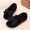 Winter new old Beijing cloth shoes velvet warm daily home indoor women's cotton slippers one foot cotton shoes