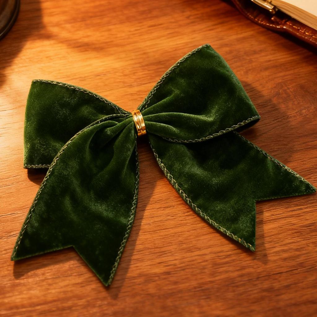 Samt Weihnachts Schleifen 6-Zoll 12er-Pack Vintage Rot Baumschleifen Ornamente für Weihnachtsbaum Hochzeit, Kranz, Geschenkverpackung & Gastgeschenke