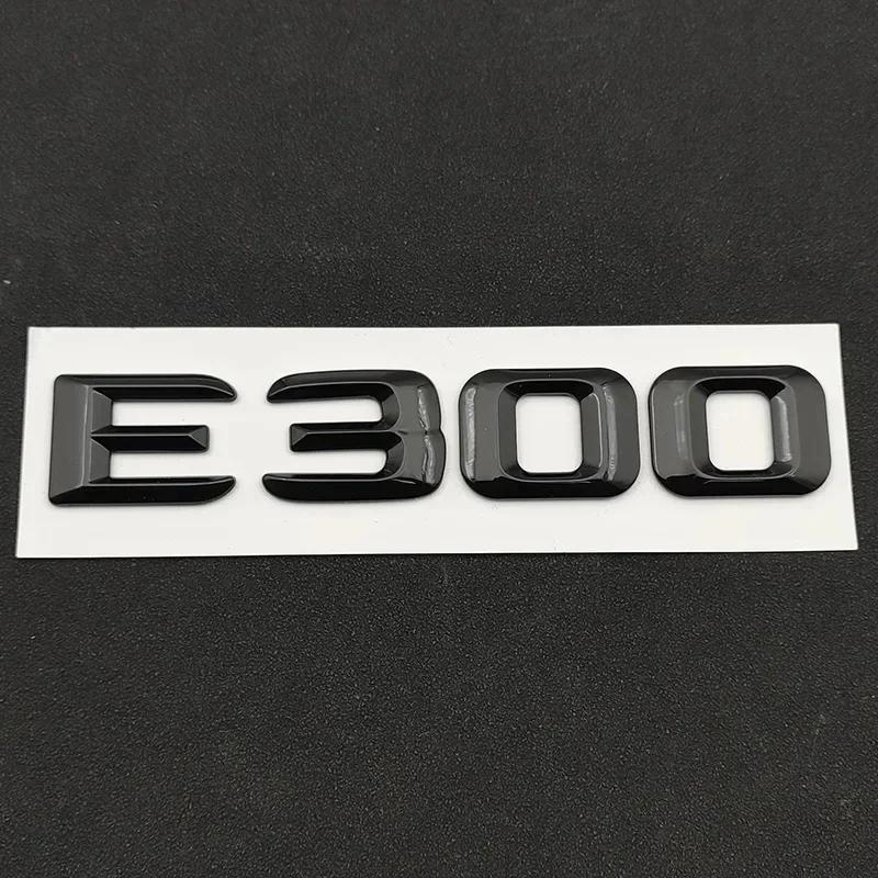 Car Trunk Letters Logo Emblem Badge Decals Sticker for Mercedes Benz E Class E200 E220 E230 E250 E260 E300 E350 E400 W212 W213