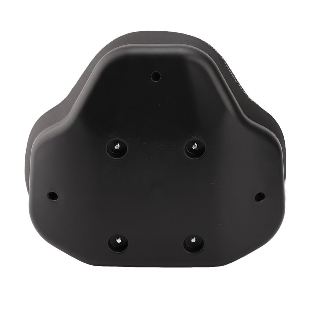 Motorcycle Rear Backrest Soft PU Leather Foam Universal Passenger Back Support Backrest for ATV Scooters Cruisers Mopeds