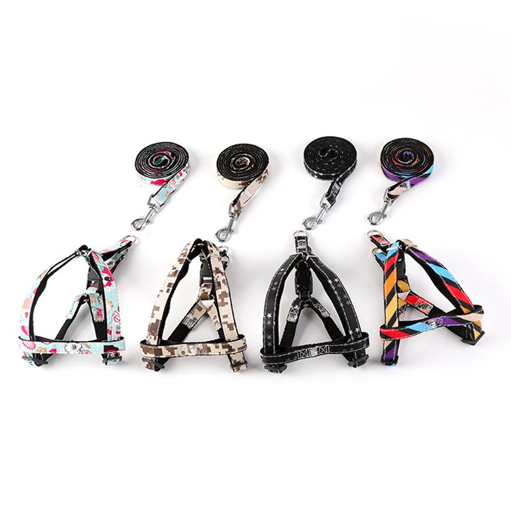 Classic Pet Dog Leash Harness Set, Adjustable Vest Harness Soft Padded  Safety Leads for Small Medium Dog Puppy Training Walking Running