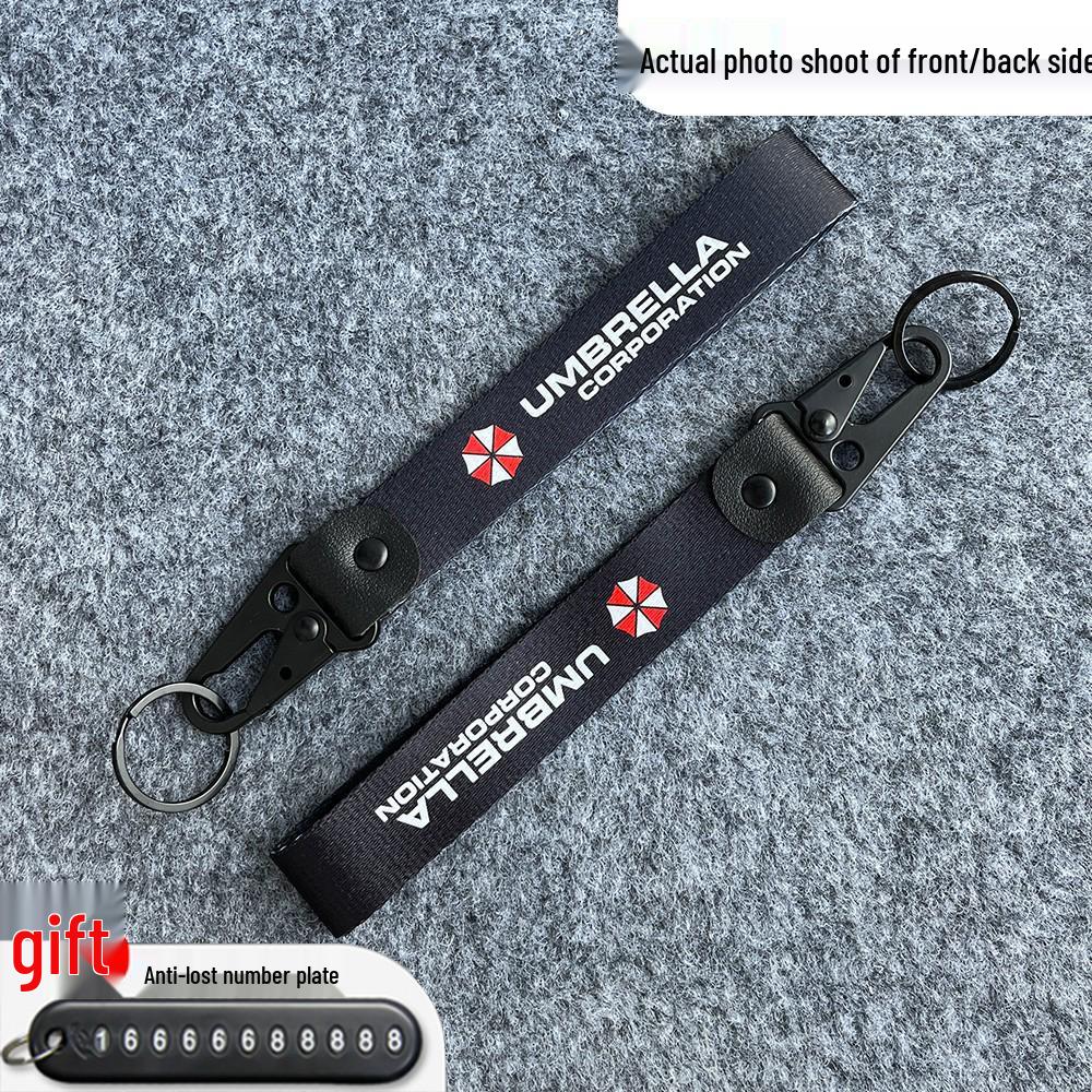 Наклейка на мотоцикл/автомобіль Resident Evil Umbrella: Водонепроникна та міцна наклейка