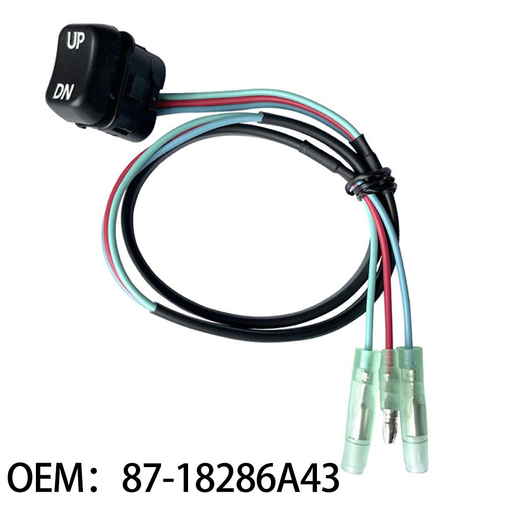 Boat Maintenance Power Trim Switch Wear-resistant Trim Switch Plastic Alloy Wear-resistant Anti-corrosion Material