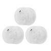 3Pcs Electric Guitar Knob String Potentiometer Controller Instrument Accessory Set Kit White