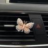 Auto Air Outlet Parfüm Clip Exquisite diamantbesetzte Schmetterling Klimaanlage Air Outlet Schmuck Göttin Auto