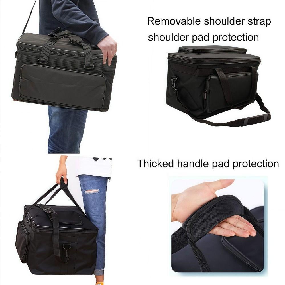 Canvas Camping Storage Bag Large Capacity Fishing Painting Toolbox Outdoor Tool Bag  Going Outdoors