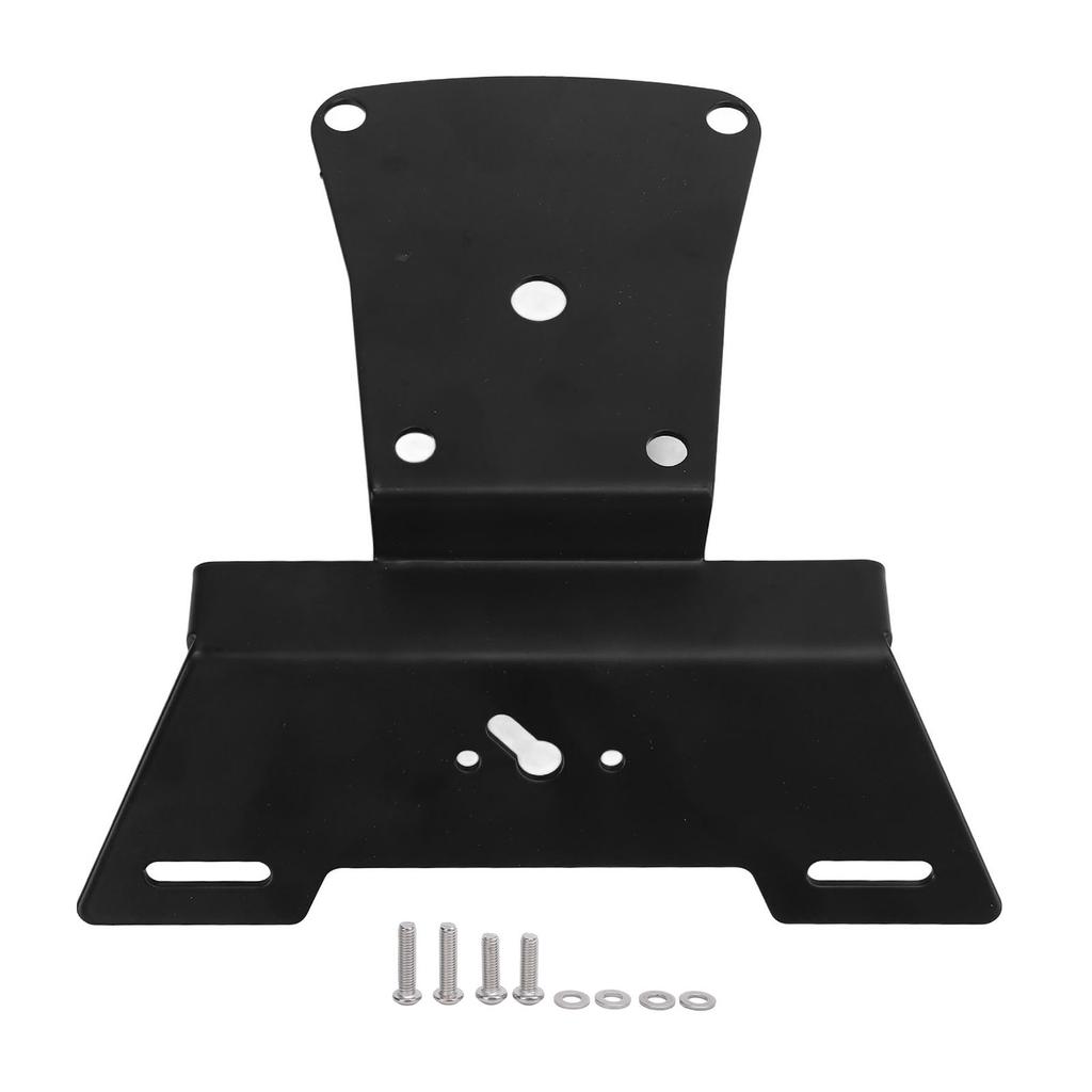Tail License Plate Holder Short Black Coated Iron Motorcycle License Plate Bracket Replacement For Scrambler 400X 2023