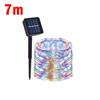 Christmas Solar Lamp LED Outdoor 7M/12M String Lights Fairy Waterproof for Holiday New Yea Party Garlands Garden Decor Lighting