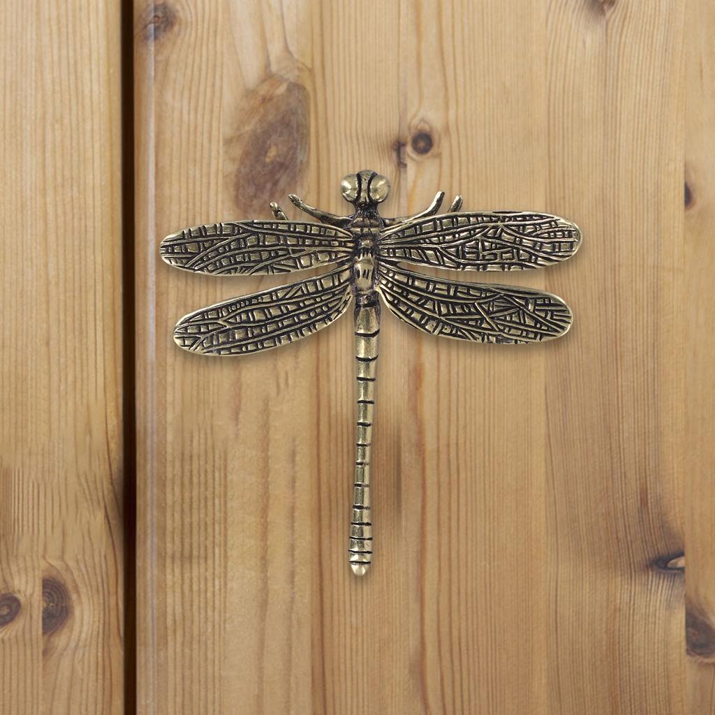 Brass Dragonfly Butterfly Handles Drawer Pulls Gold Cabinet Drawer Handles Cabinet Parts Furniture Accessories New Home Decor