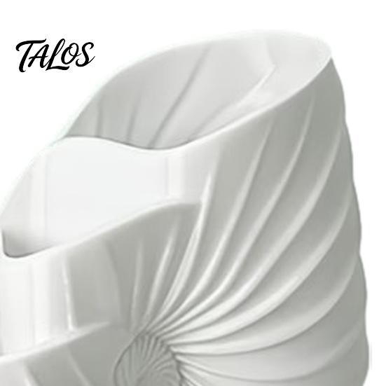 Conch Toothbrush Holder 3D Printed Holder, Sea Snail Decorative Organizer Stand, Desktop Storage Rack with 3 Compartments Shape Pen Cup