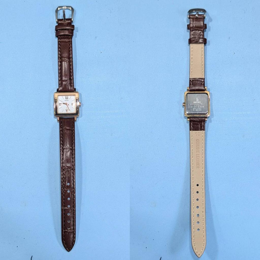 SEIKO Lukia Battery and Strap Working Ladies' Watch, Replaced, Condition, N-29