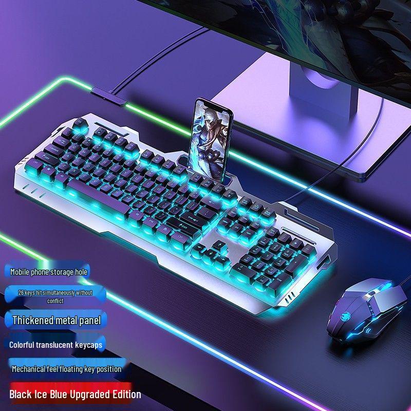 Pioneer GX80 Mechanical Gaming Set: Keyboard, Mouse, Headset
