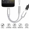 3.5mm 2 In 1 3.5mm Jack Audio Cables Type-C To 3.5mm Connector Type C To 3.5 mm Adapter Usb C Cable