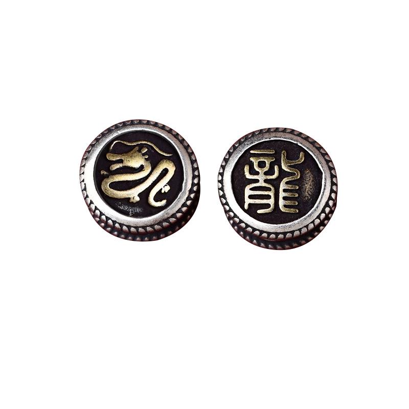 Durable Zodiac Buddha Mantra Bracelet - Double-Sided Pattern for Men & Women