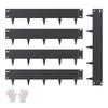Steel Landscape Edging 5 Packs 39 X 5in Rust-Resistant for Yard Black