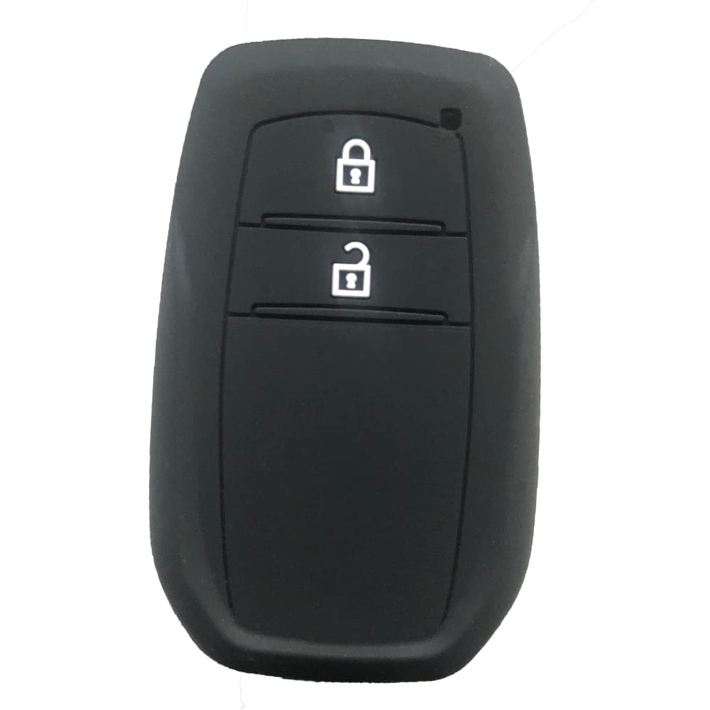 Kinotaka Silicone 2 Button Smart Key Case for Toyota Key Cover for Yaris Cross,