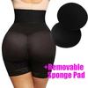 Plus Size High Waist Tummy Control Pants with Hip Pad & Butt Lift - Seamless Waist Trainer for Enhanced Curves