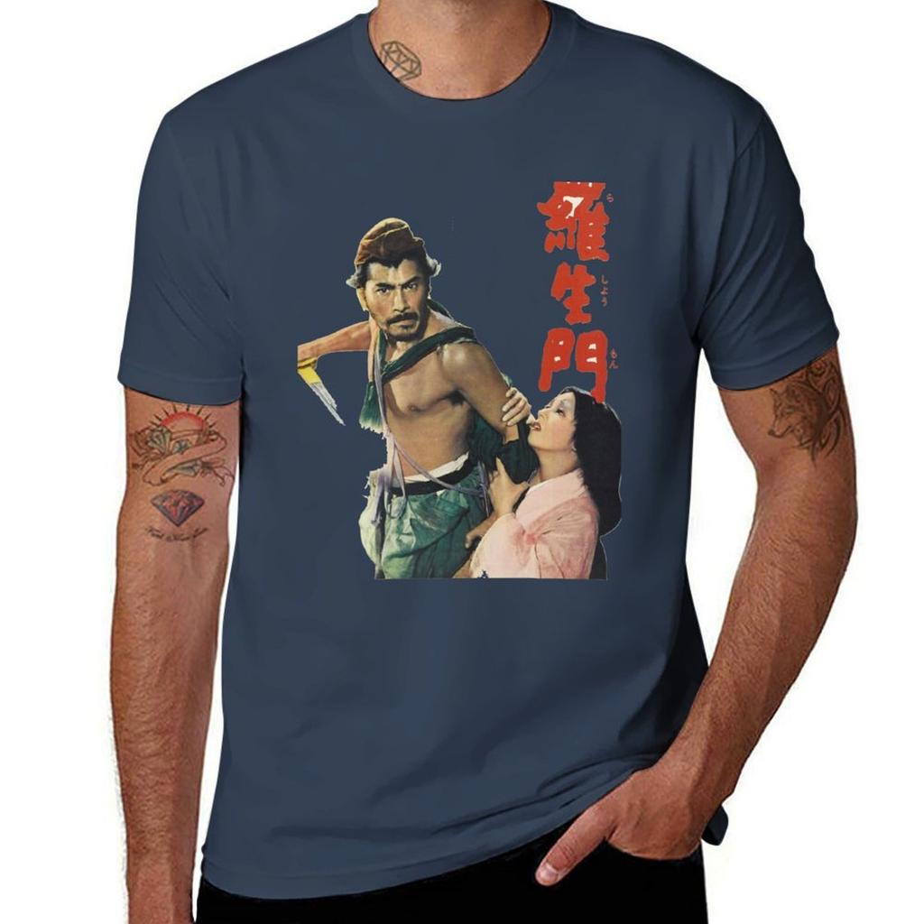 Rashomon Vintage Tshirt Festival Casual Short Sleeve