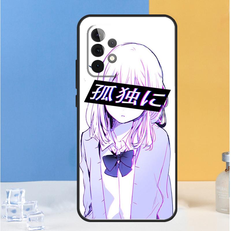 Sad Anime Aesthetic Senpai For Samsung Galaxy A13 A33 A53 A36 A26 A05 A06 A16 A54 A34 A14 A32 A52 A55 A35 A15 A56 Case