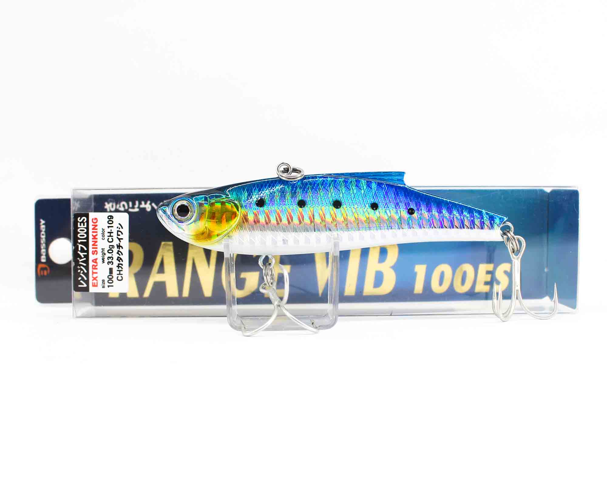 

Bassday Range Vibe 100 ES Дополнительная тонущая виброприманка HH-16 (0058)