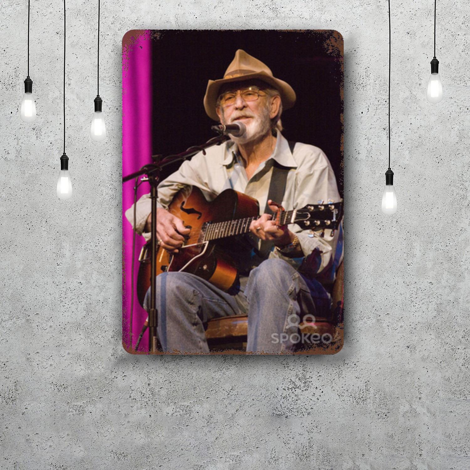 

Don Williams Vintage Metal Tin Signs Posters Decor Retro Metal Plaque Wall Art Decor for Garage Bar 20x30cm（7.8x11.8inch）