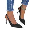 Shoes Female 2025 New Fashion Women's Pumps Summer Pointed Toe Women's High Heels High Quality Sexy Dress Party Women Slingbacks