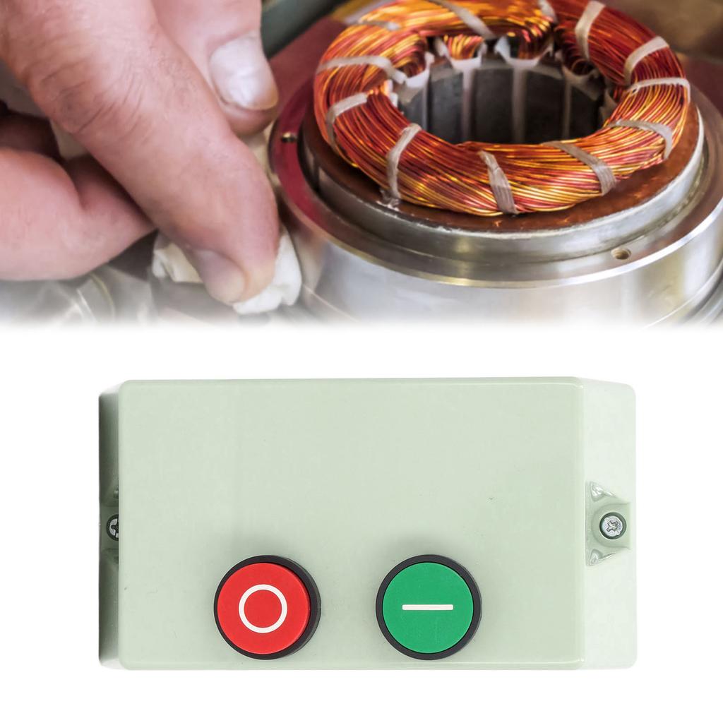 Elektrik Motoru Başlatıcı Manyetik Başlatıcı Su Geçirmez Alev Geciktirici Manyetik Kutu Tek Fazlı 220V 230V 9‑13A