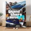 Gta Blanket Ultra-Soft Great for Couch Office Bed for All Seasons Warmthful Decor Gifts For Family Or Friends