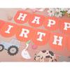 Farm Happy Birthday Banner - Kids Farmyard Birthday Party Decorations, Farm Animals Party Supplies, Happy Birthday Banner with Tractor, Farm Theme