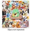 50 Animal Concert Cartoon Stickers: Musical Instrument Decor for Water Bottles, Phone Cases & Journals
