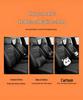 Honda Fit All-Season Full Coverage Car Seat Cover - Leather Design