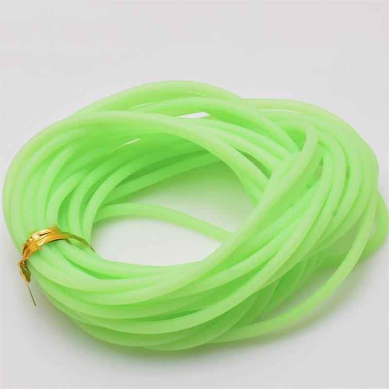 5-Meters/Bag Night Light Tube, Deep Water High-Pressure Fishing Line Tube, Soft Rubber Fishing Night Light Tube