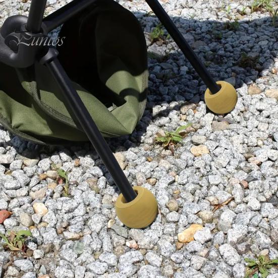 4Pcs Camping Chair Foot Protectors Furniture Feet Caps Wear Resistant Stable Non-Slip Easy To Install Chair Leg Covers