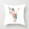 Luxurious 26 Letter Polyester Pillow Case For Sofa Car And Home Decor