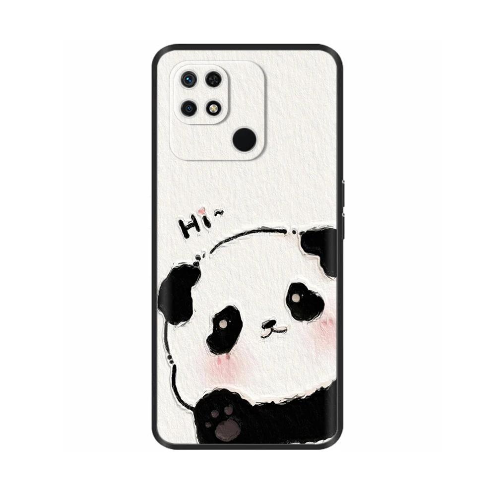 Pour Redmi 10C Coque Mignon Dessin Animé Silicone Liquide Souple Boîtier de Téléphone Pour Xiaomi Redmi 10C Coque Arrière redmi10C 10 C Coques Fundas