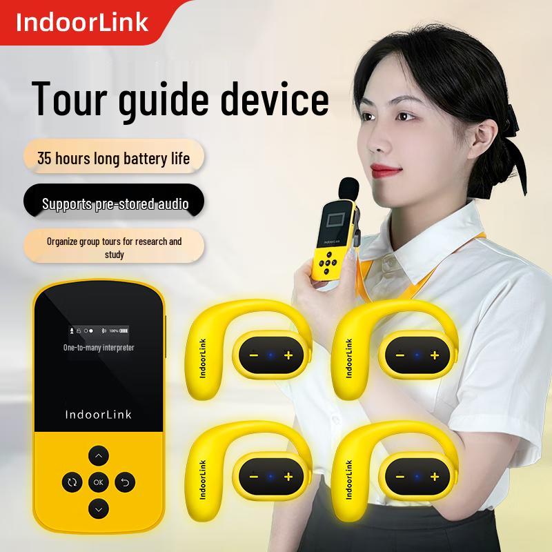 IndoorLink Wireless One-to-Many Tour Guide System