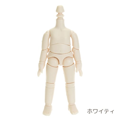 Obitsu Doll 11cm Obitsu Body & Head Movable Figure 11BD-D01 (Whitey)