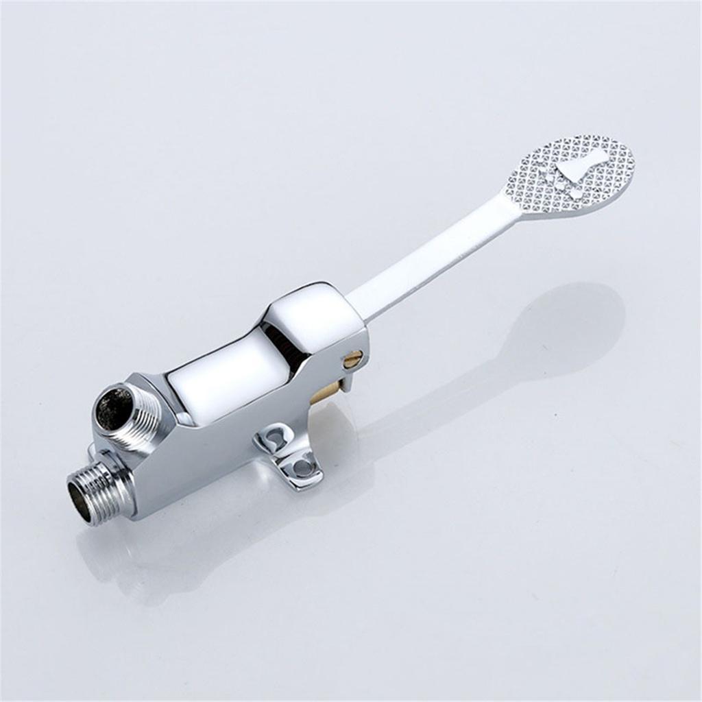 Basin Faucet Foot Pedal Control Switch Foot Pedal Water Faucet Replacement Parts for Kitchen Bathroom Laundry RV Bar