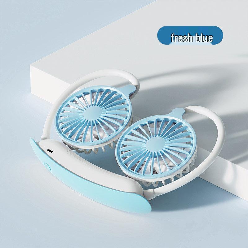 Portable Wearable Neck Fan with USB Charging 1200mAh