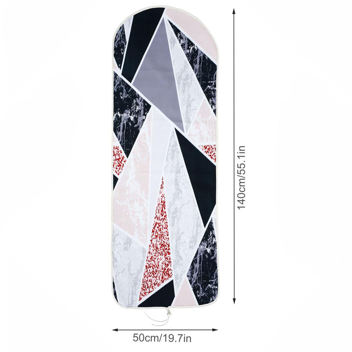 

Чехол для гладильной доски из 100% хлопка, толстая подкладка, устойчивая, регулируемая, защитная ткань для гладильной доски, подходит для всех стандартных размеров