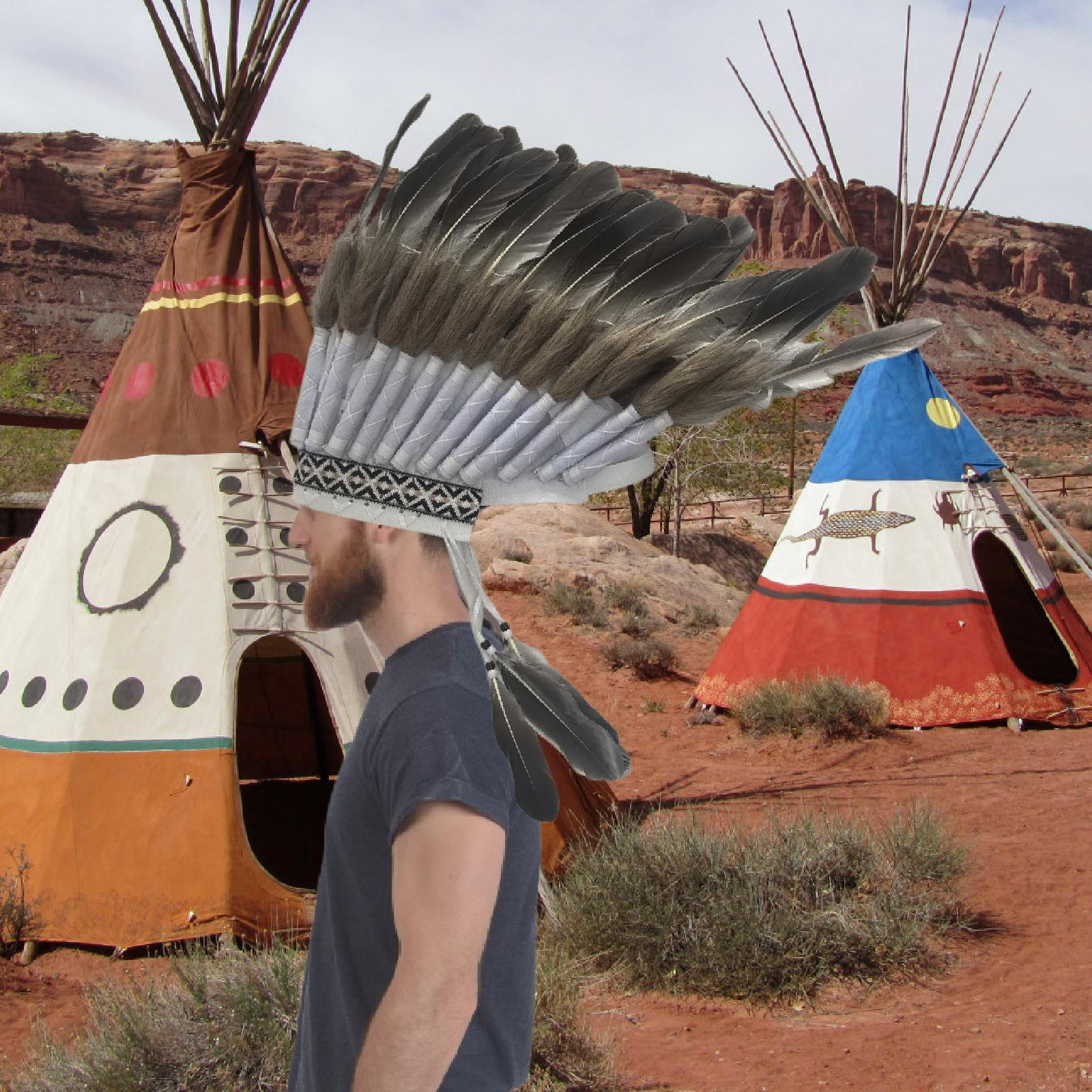 

Искусственное перо Головной убор Вождь Индейский головной убор Головной убор для наряжания Ролевые игры