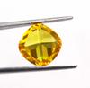 18 Carat Valentine Big Sale Cushion Shape Yellow Sapphire Certified Sri Lanka Gemstone SN103
